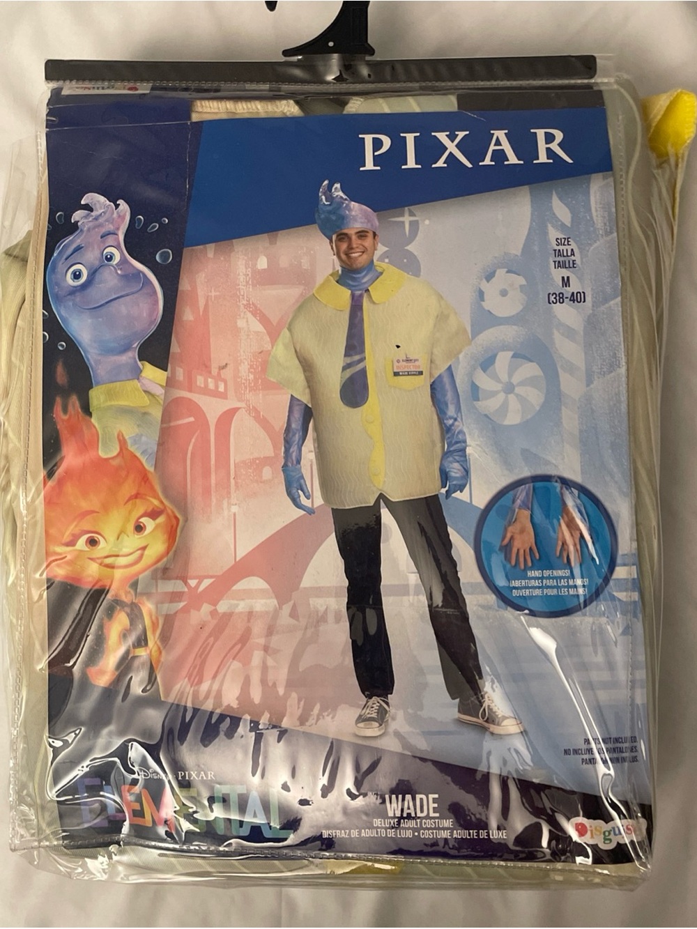 Brand New Disney Pixar Wade Deluxe Adult Costume Size Medium (38-40)